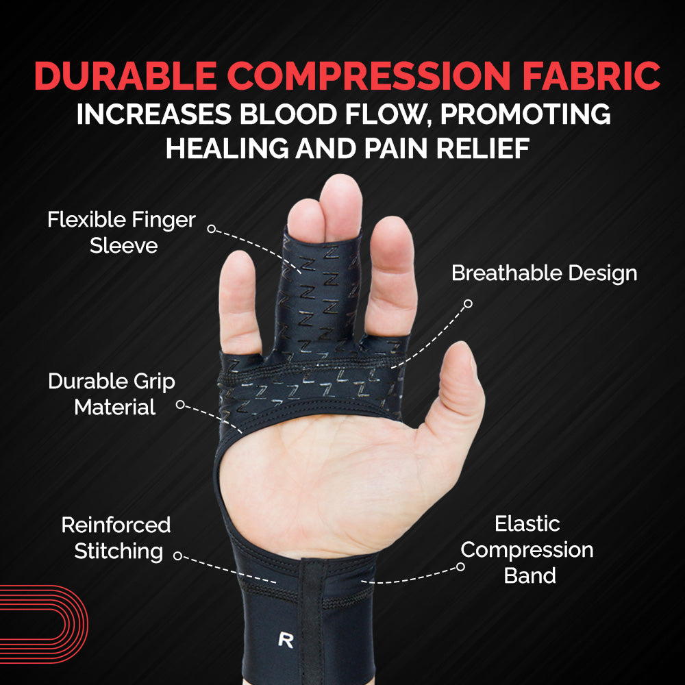 Healing in Your Fingers: The Soothing Power of Compression Gloves for Sore and Injured Fingers