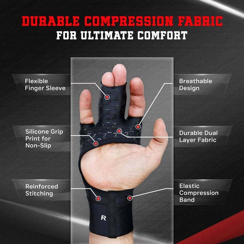Finger support glove