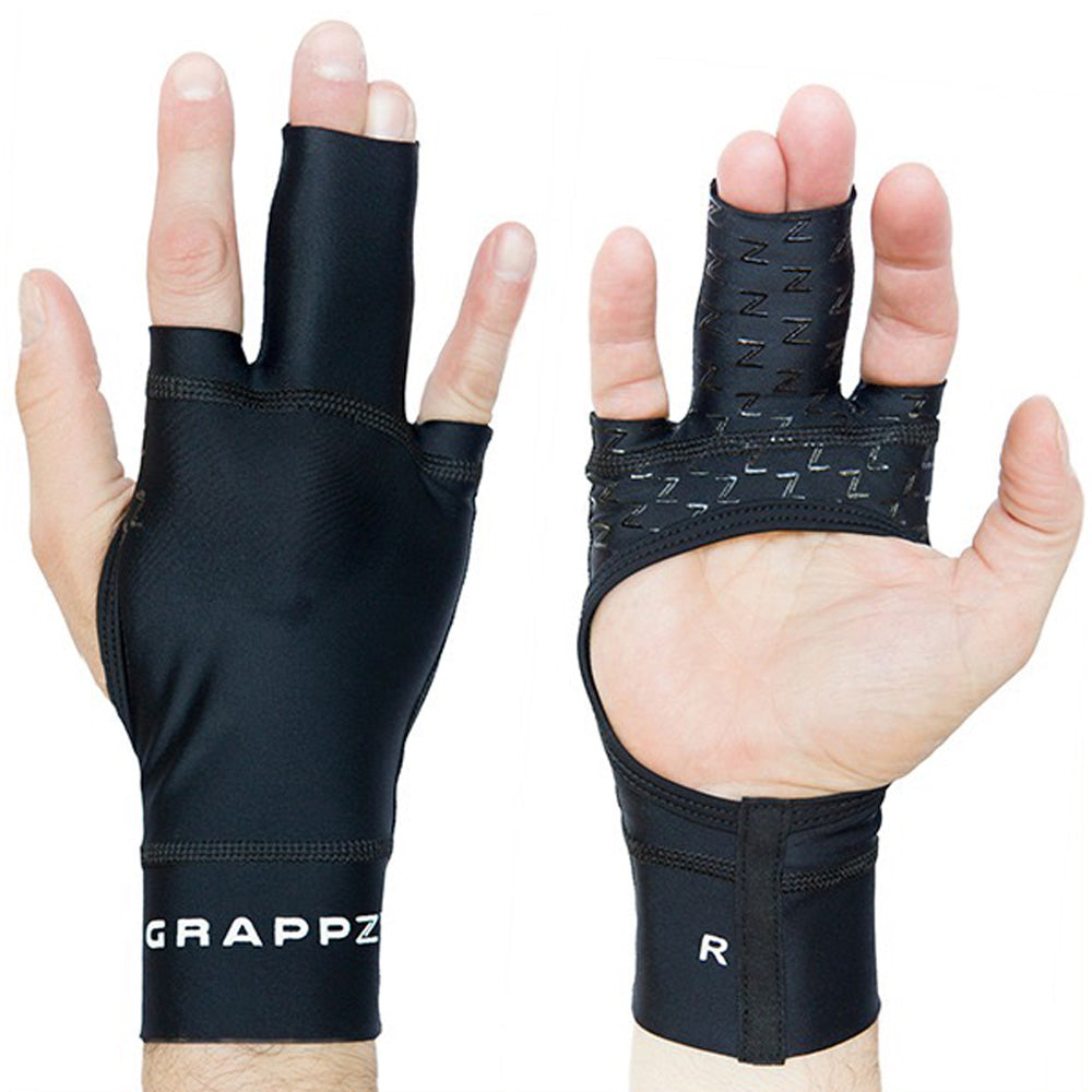 Finger support compression gloves for sports