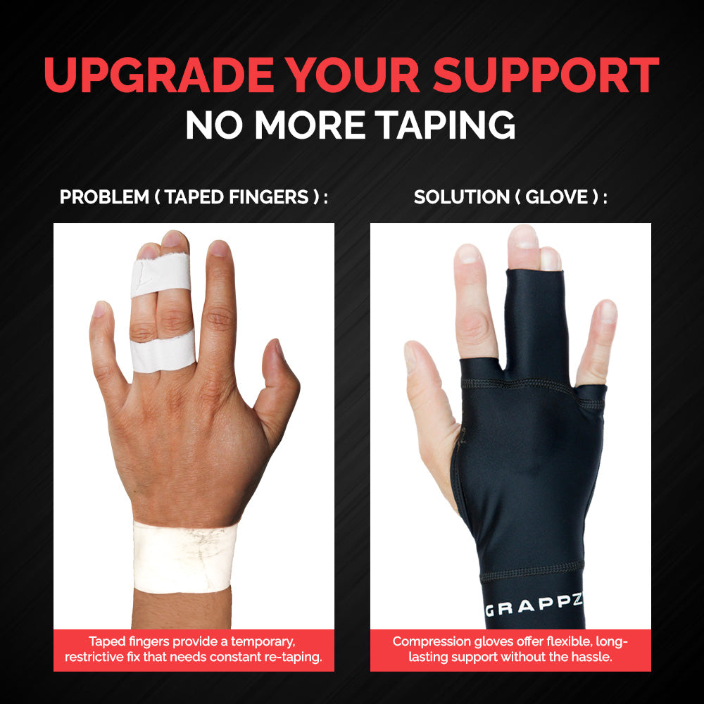 compression splint glove for finger support