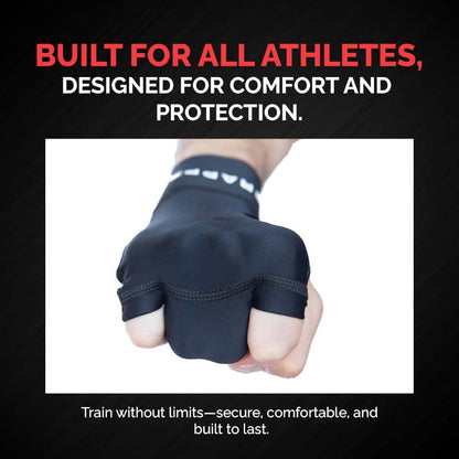 Black Grappz compression finger protection gloves