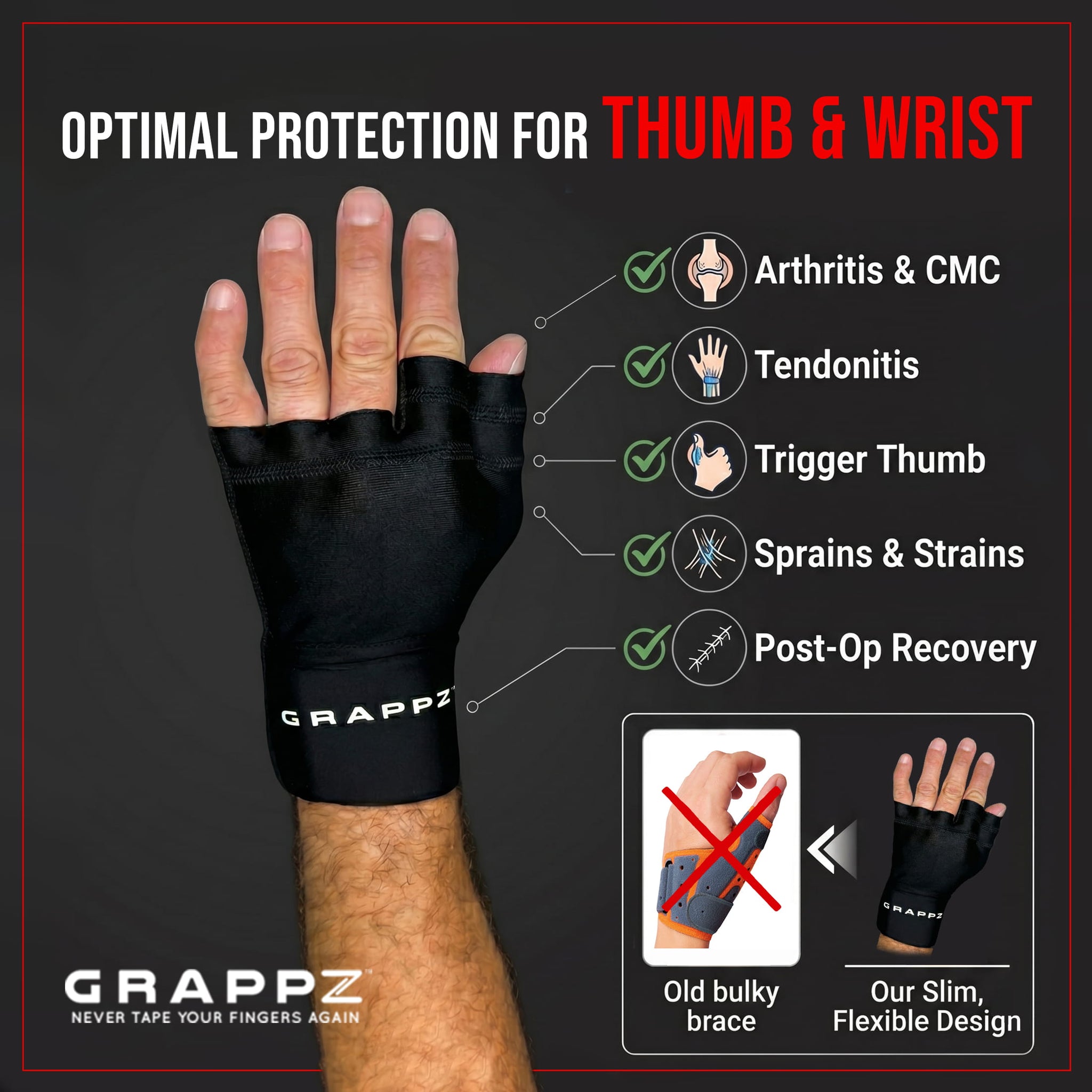 Grappz thumb brace